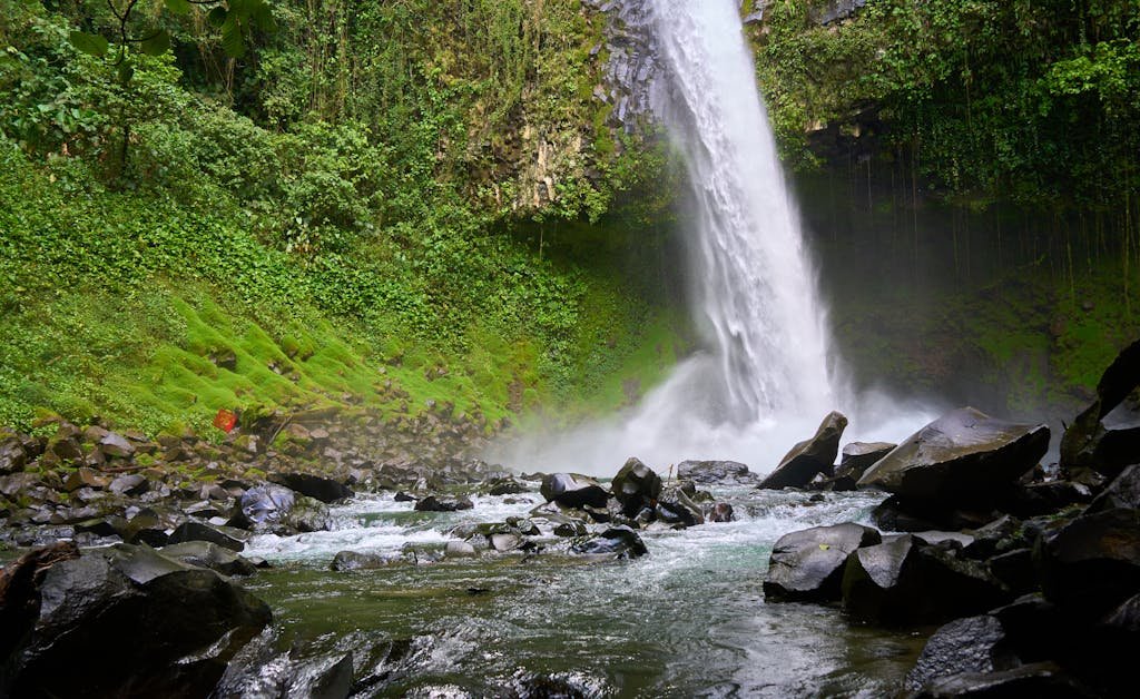 Waterfall in Costa Rica