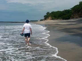 Steve Strong on the Camino de Santiago trail